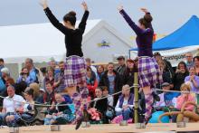 Dancing at The Arisaig Highland Games