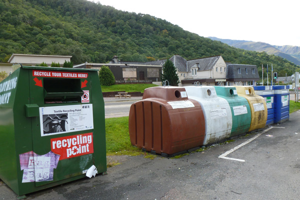 Glencoe recycling point