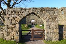 Old Inverlochy Castle- outer gate