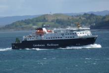 A ferry from Oban to The Outer Hebridies